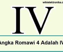 Angka 4 Dan 5 Romawi